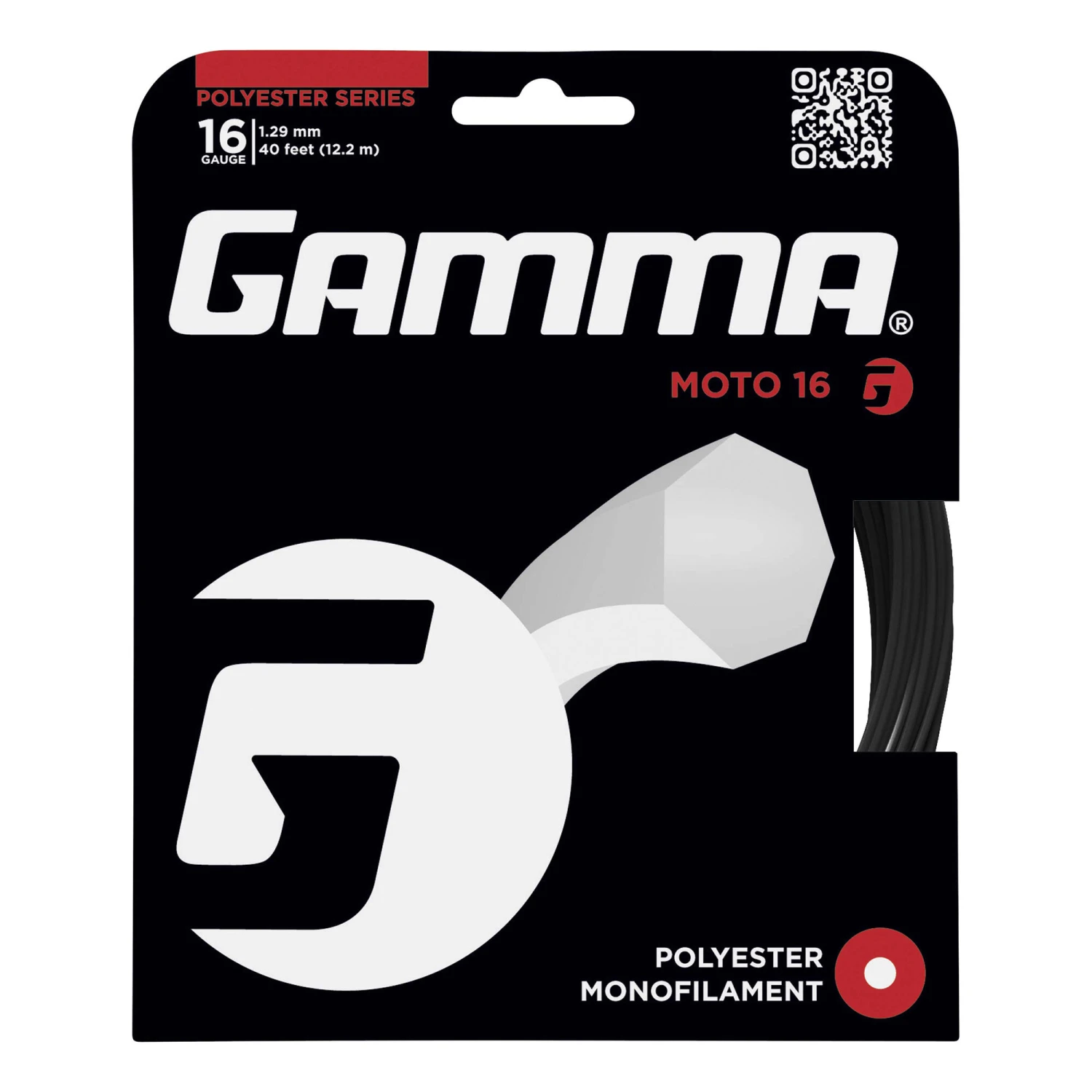 GAMMA Moto Saitenset 12,2m - Schwarz