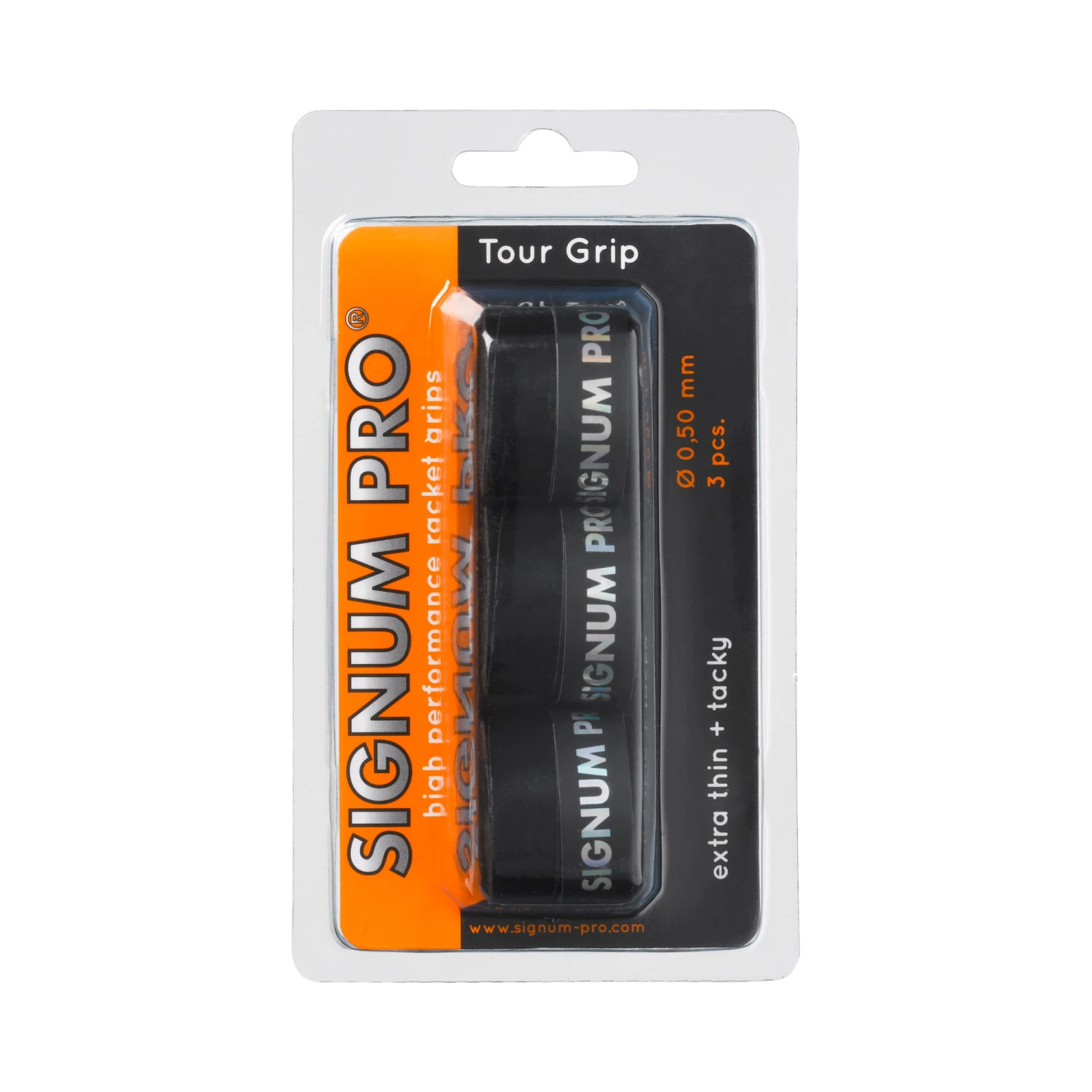 Tour Grip 3er Pack - Schwarz