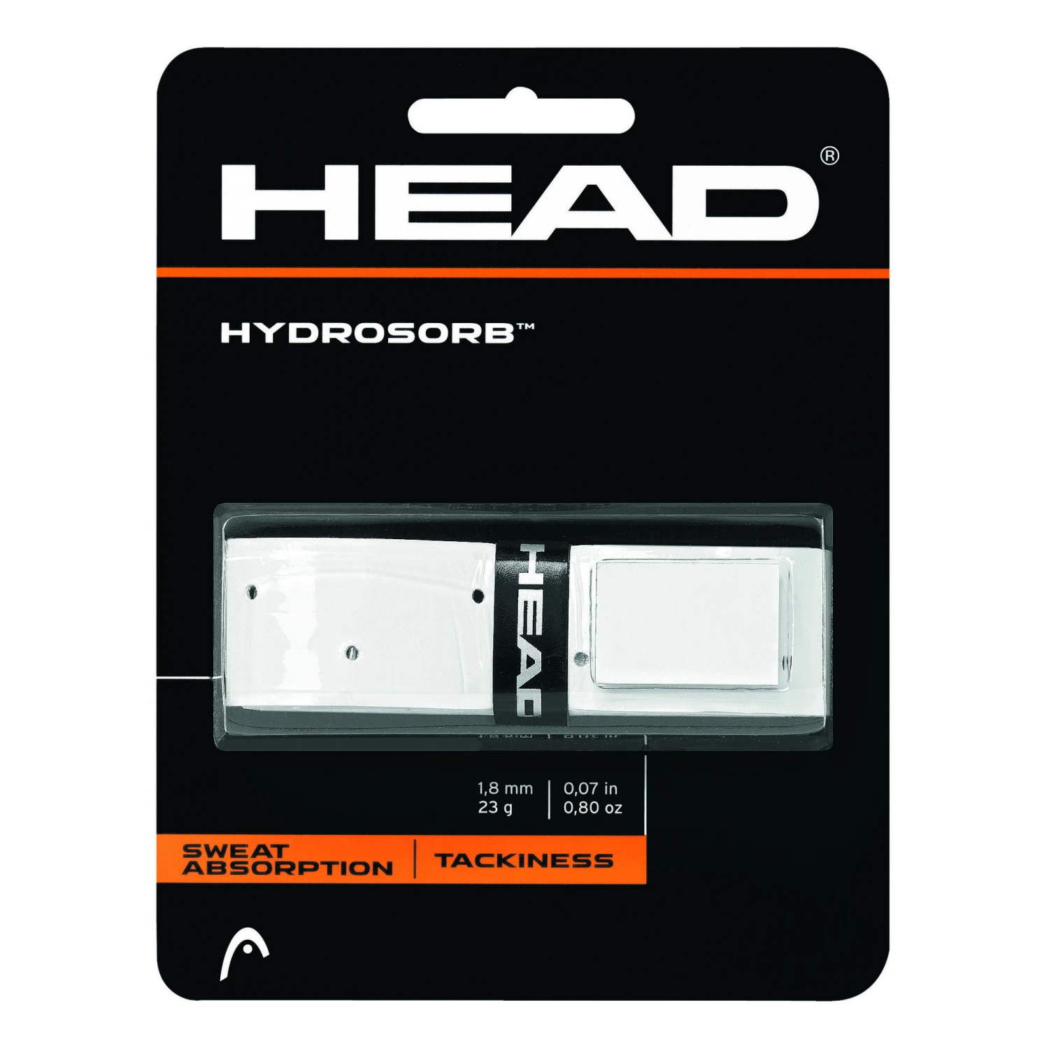 Head HydroSorb 1er Pack - Weiß, Schwarz