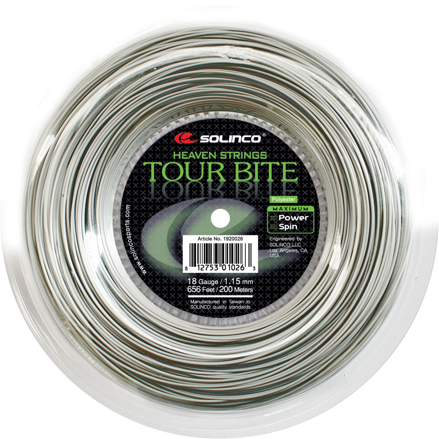 Tour Bite Saitenrolle 200m - Silber – Bild 2