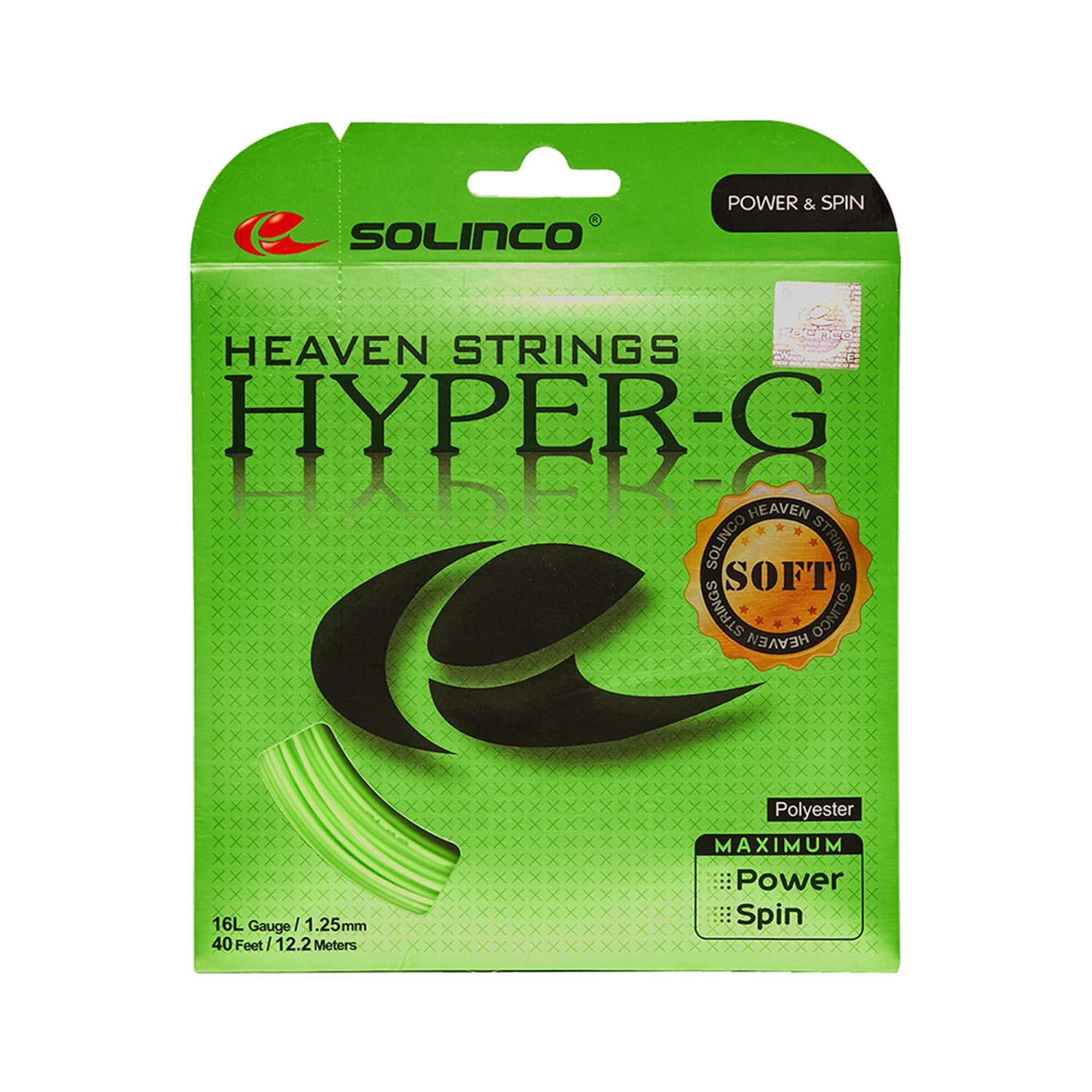 Hyper-G Soft Saitenset 12,2m - Grün