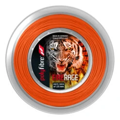 Firerage Ribbed 200m Saitenrolle - Rot