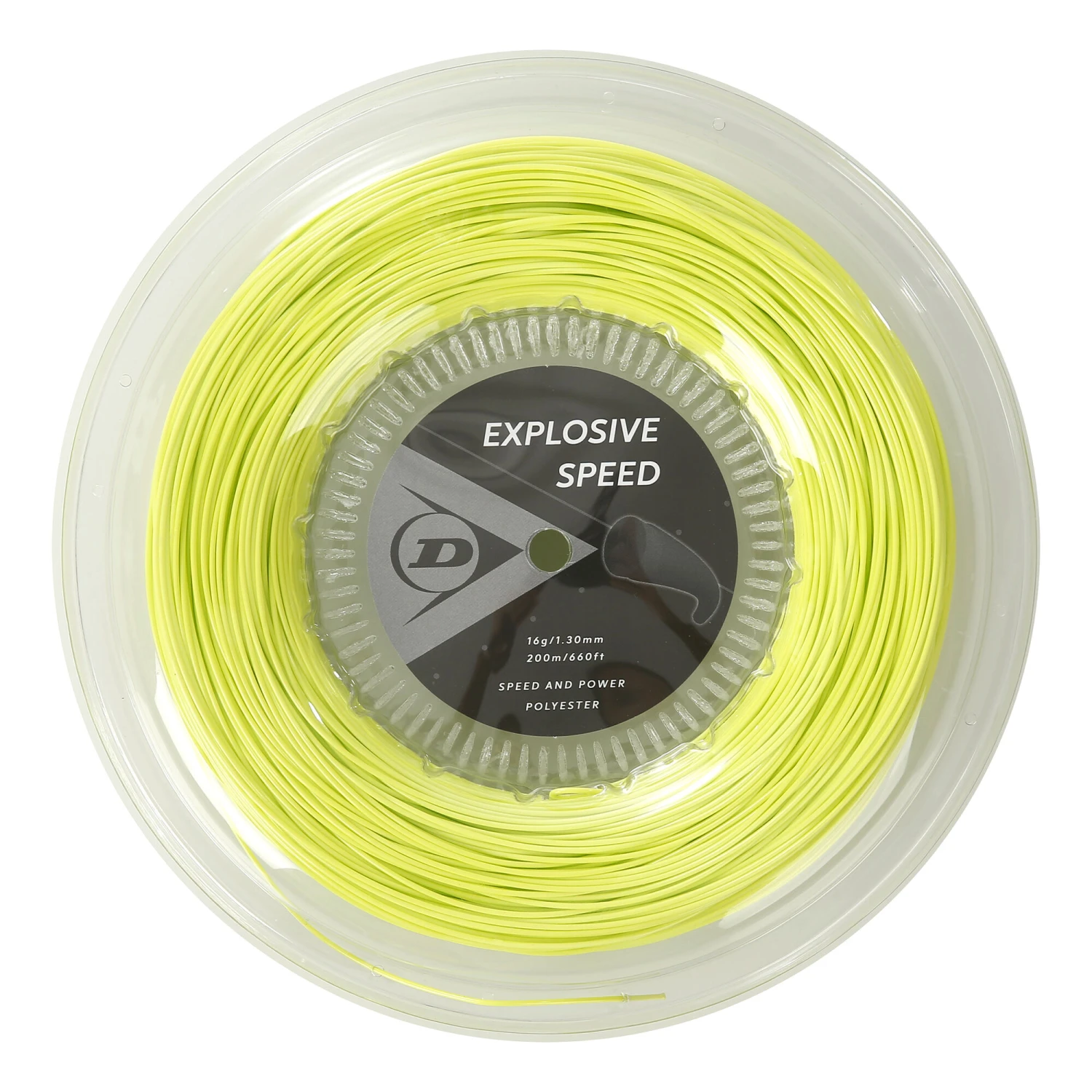 Dunlop Explosive Speed Saitenrolle 200m - Gelb