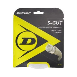 Dunlop S-Gut Saitenset 12m - Weiß