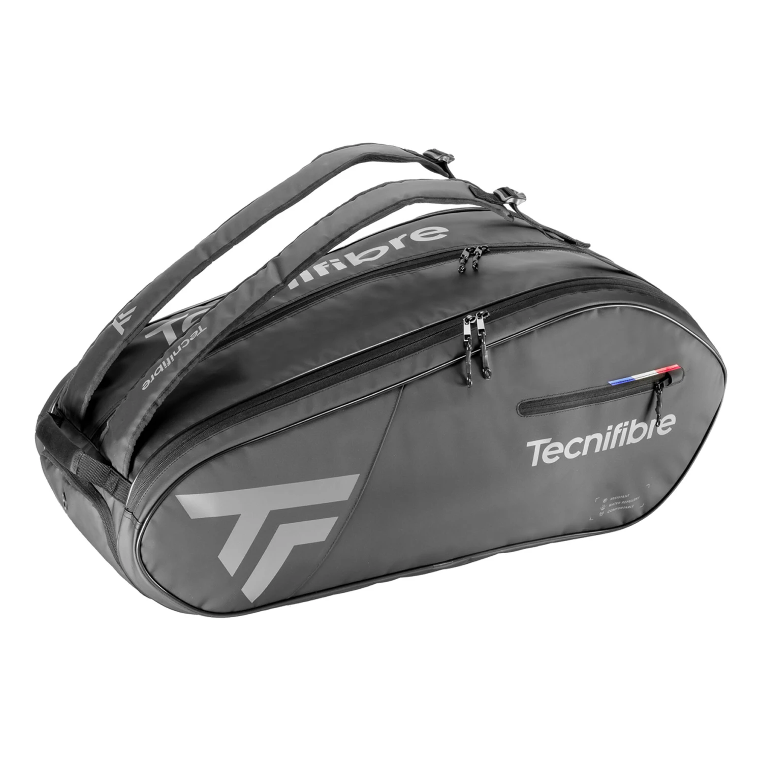 TECNIFIBRE Team Dry Schlägertasche 12er - Schwarz