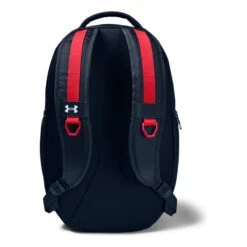 Under Armour Hustle 5.0 Rucksack - Blau, Rot