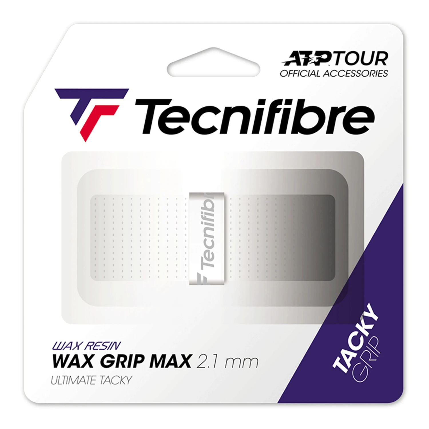 TECNIFIBRE Wax Max Grip 1er Pack - Weiß