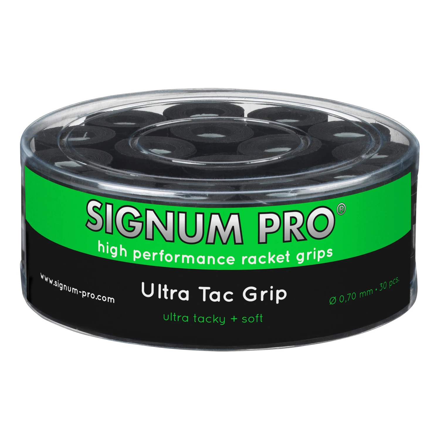 Ultra Tac Grip 30er Pack - Schwarz