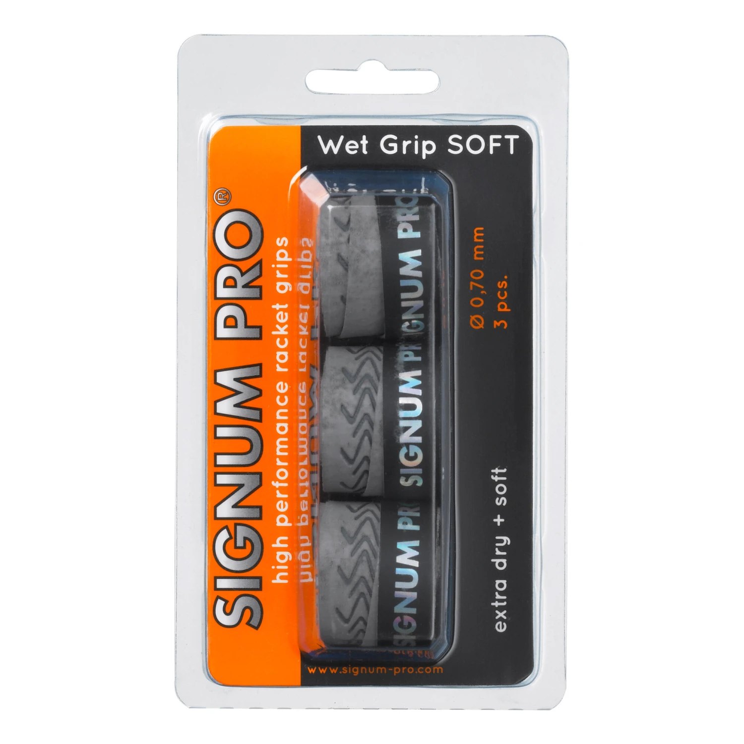 Wet Grip SOFT 3er Pack - Grau