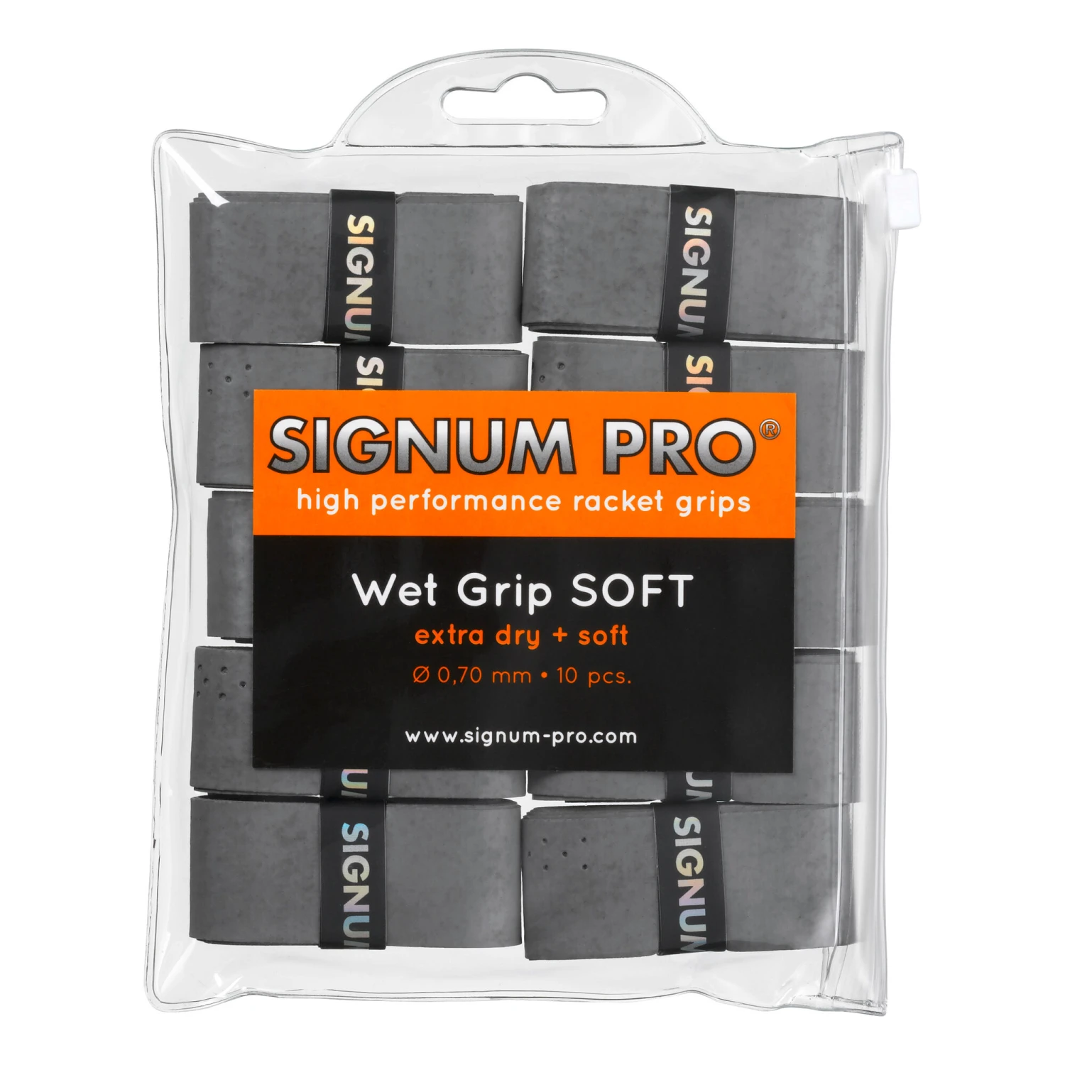 Wet Grip SOFT 10er Pack - Grau
