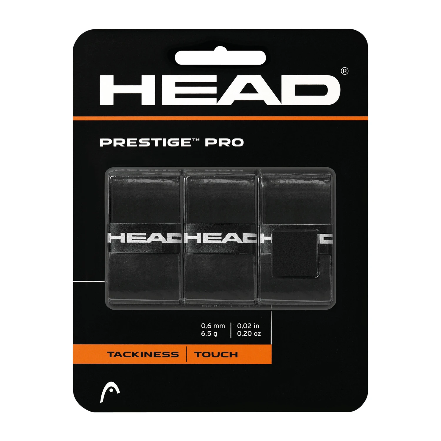 Head Prestige Pro 3er Pack - Schwarz