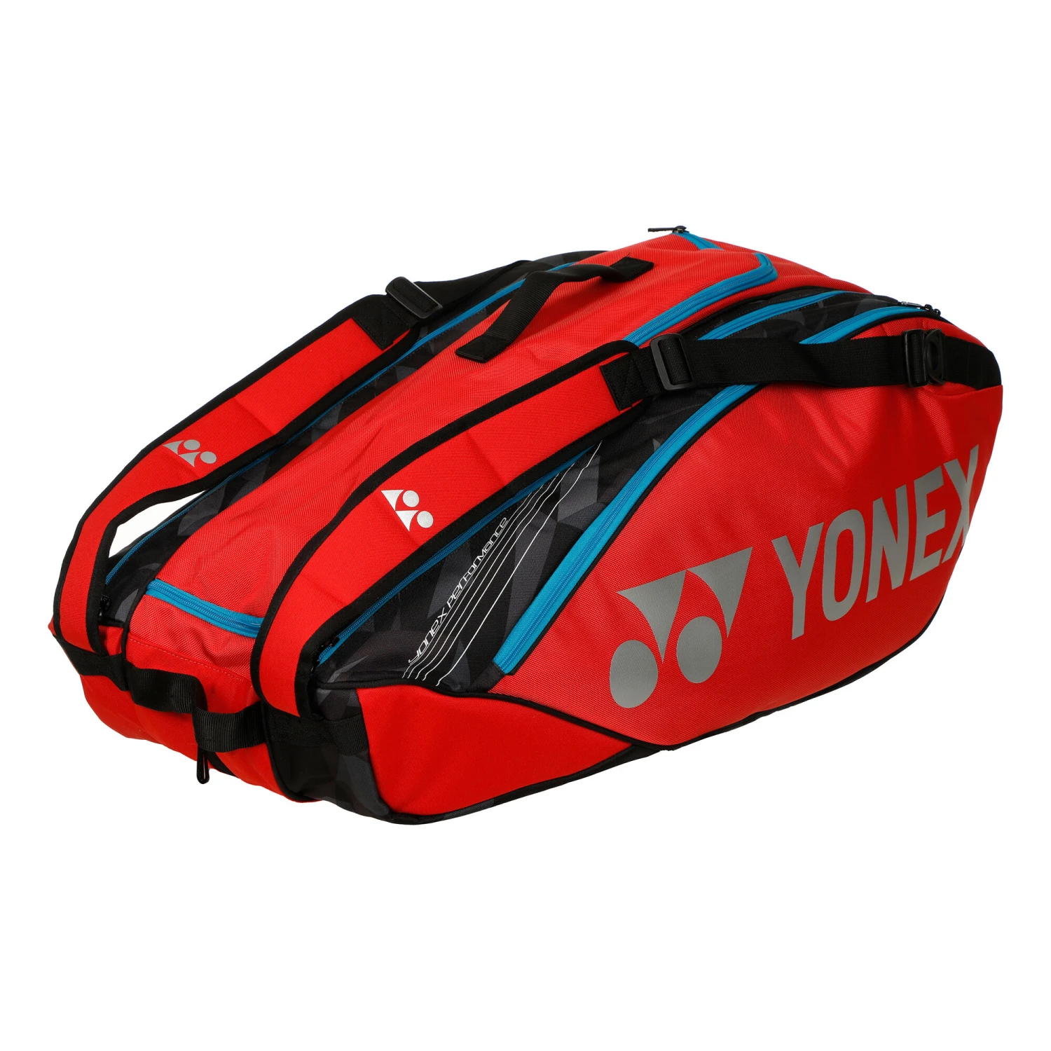 YONEX Pro Racquet Bag Schlägertasche 9er - Rot, Schwarz – Bild 3