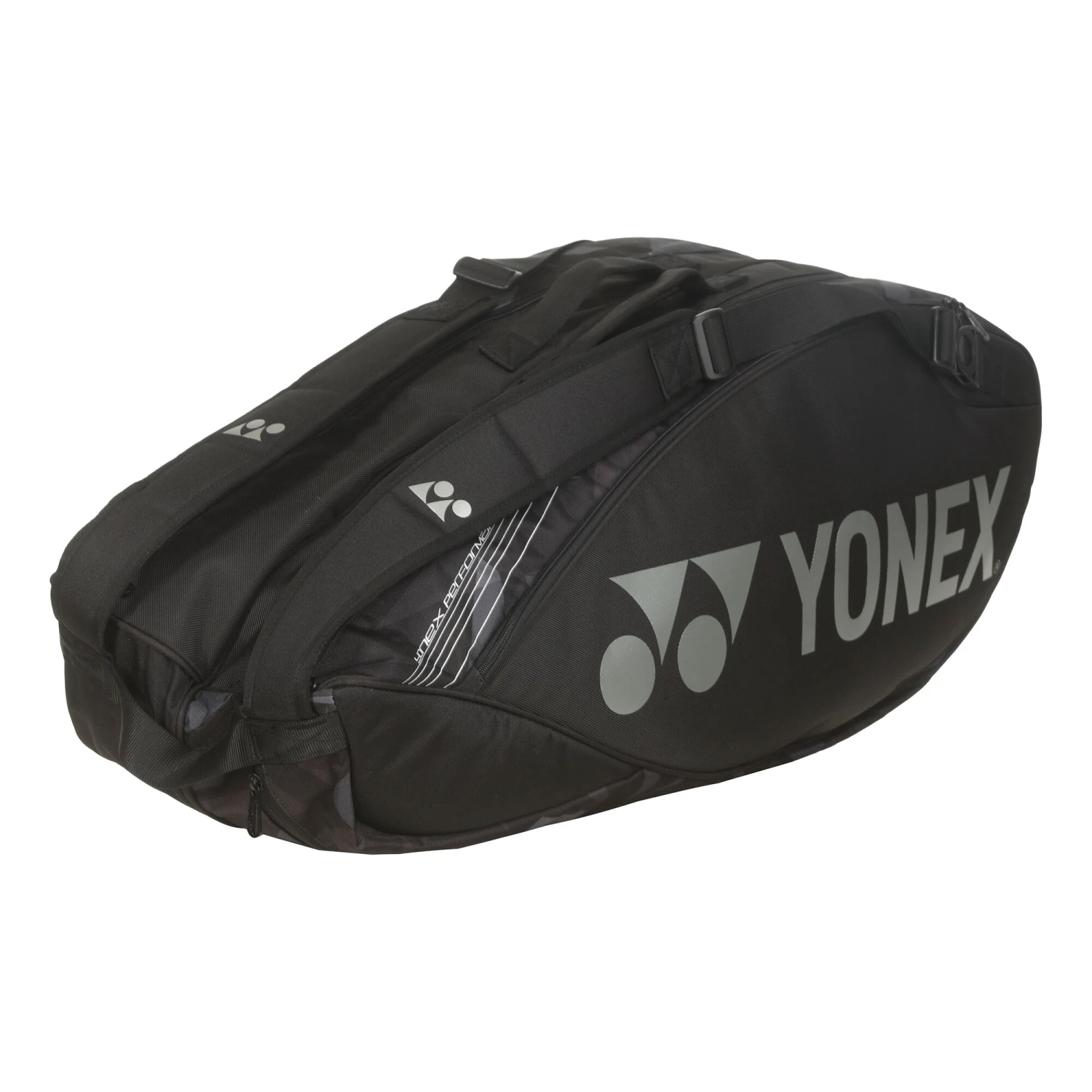 YONEX Pro Racquet Bag Schlägertasche 6er - Schwarz, Grau – Bild 5