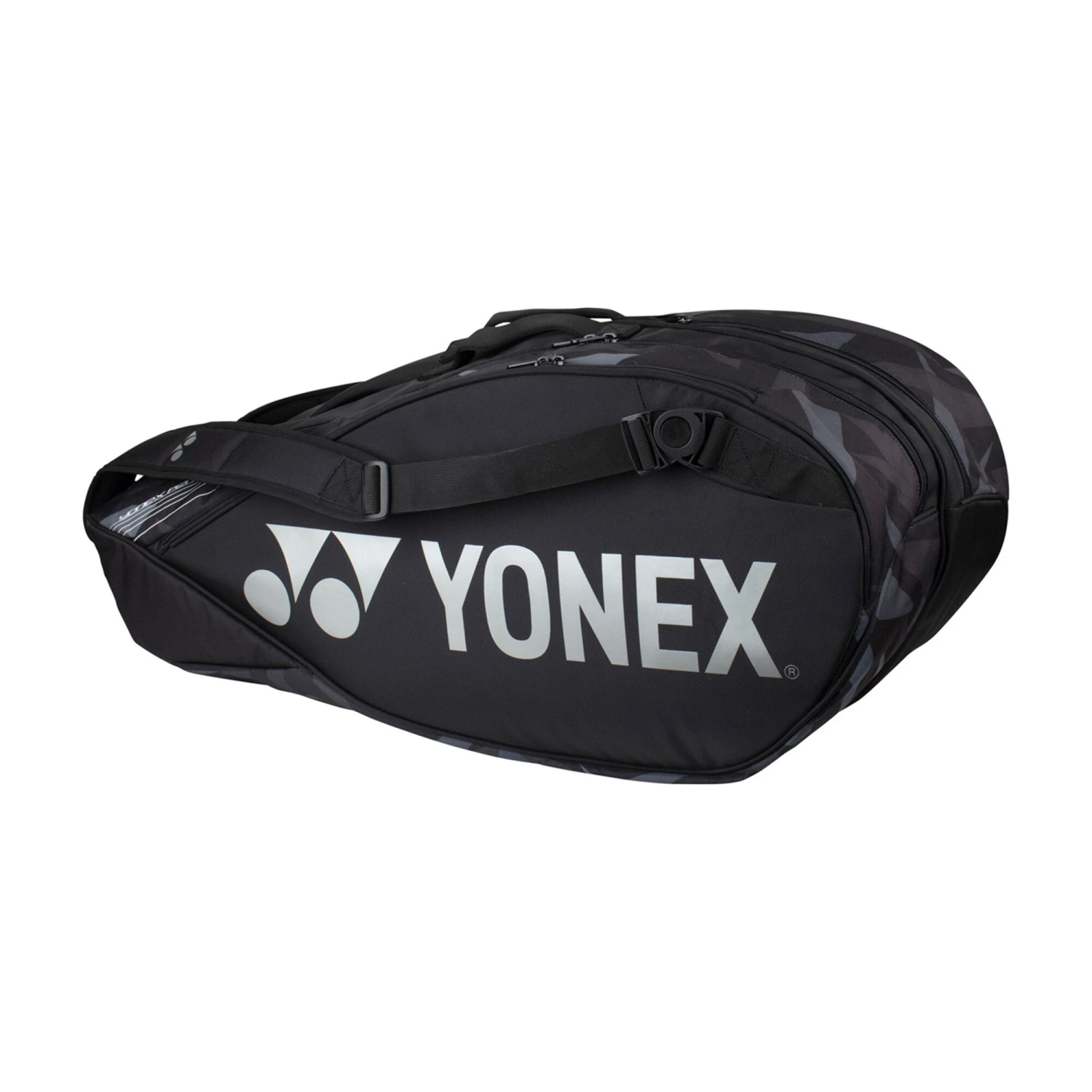 YONEX Pro Racquet Bag Schlägertasche 6er - Schwarz, Grau – Bild 3