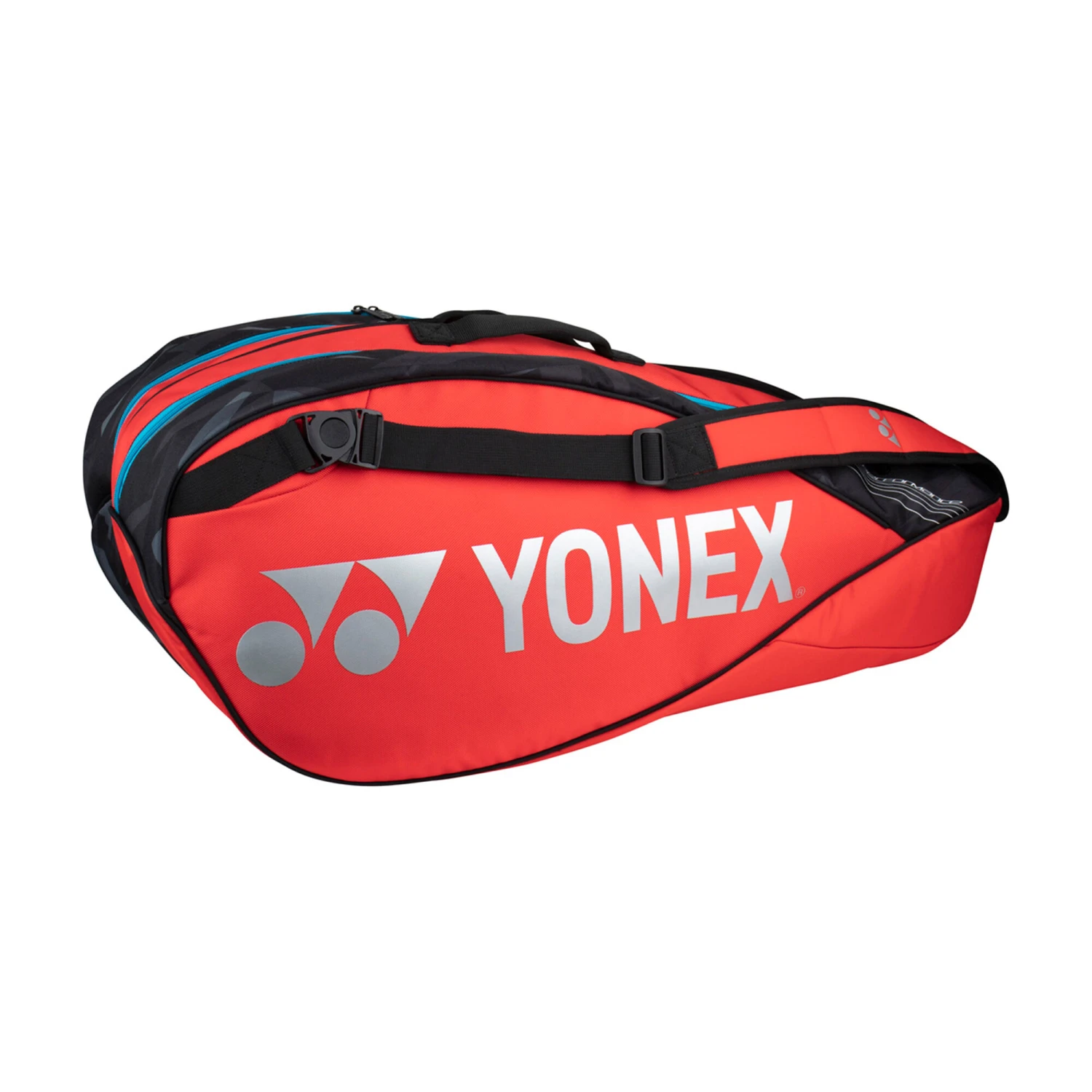 YONEX Pro Racquet Bag Schlägertasche 6er - Rot, Schwarz – Bild 3