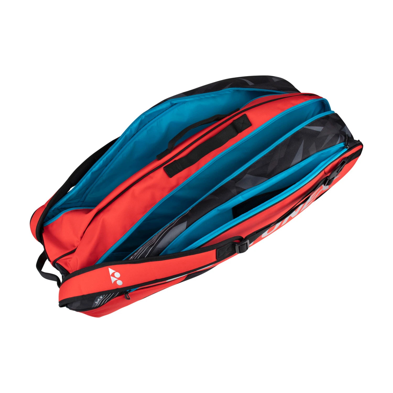 YONEX Pro Racquet Bag Schlägertasche 6er - Rot, Schwarz – Bild 4