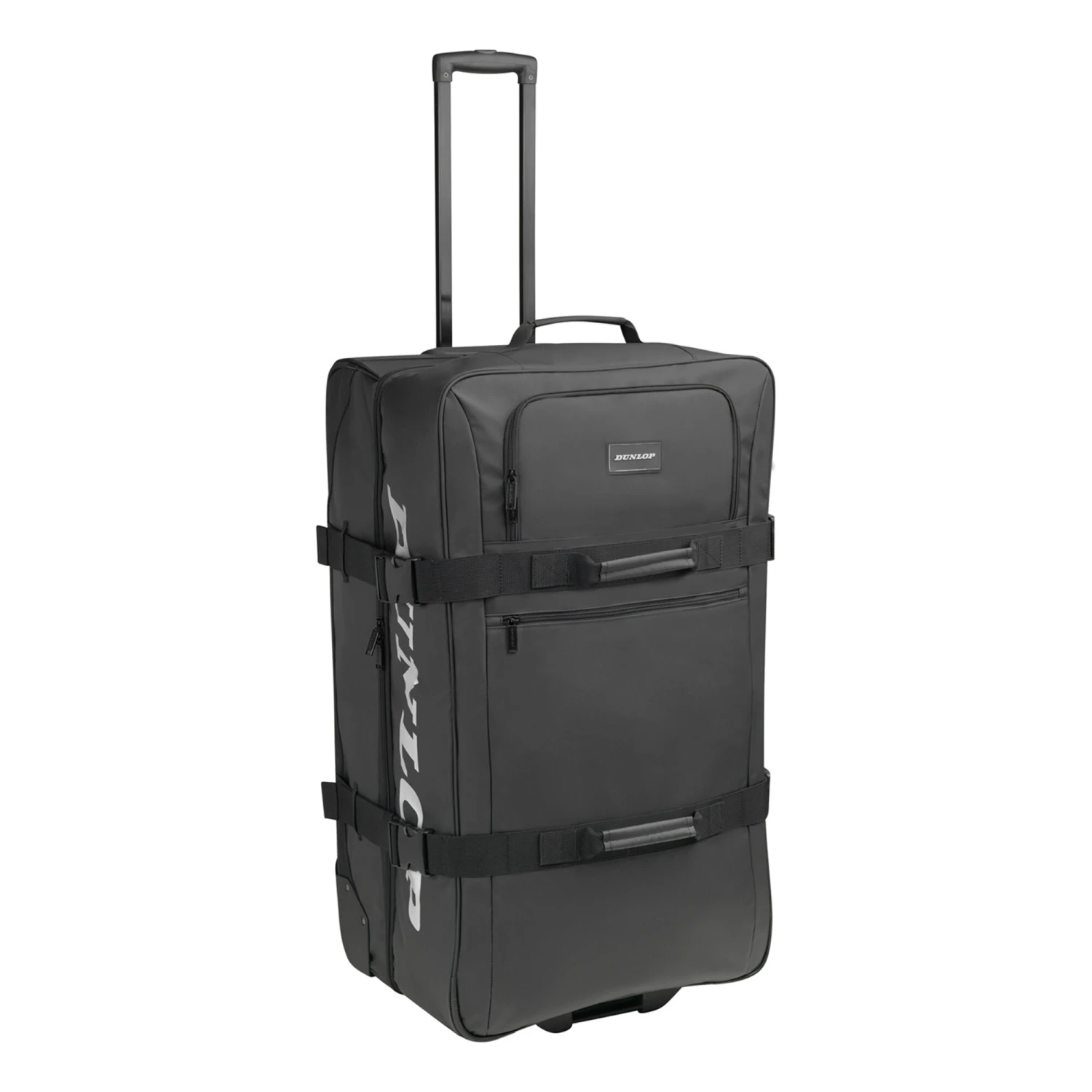 Dunlop Pro Wheelie Reisetasche - Schwarz, Weiß – Bild 2