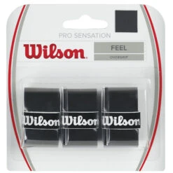 Wilson Pro Overgrip Sensation 3er Pack - Schwarz