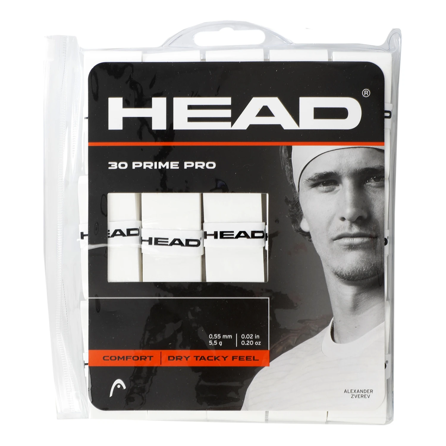 Head Prime Pro 30er Pack - Weiß