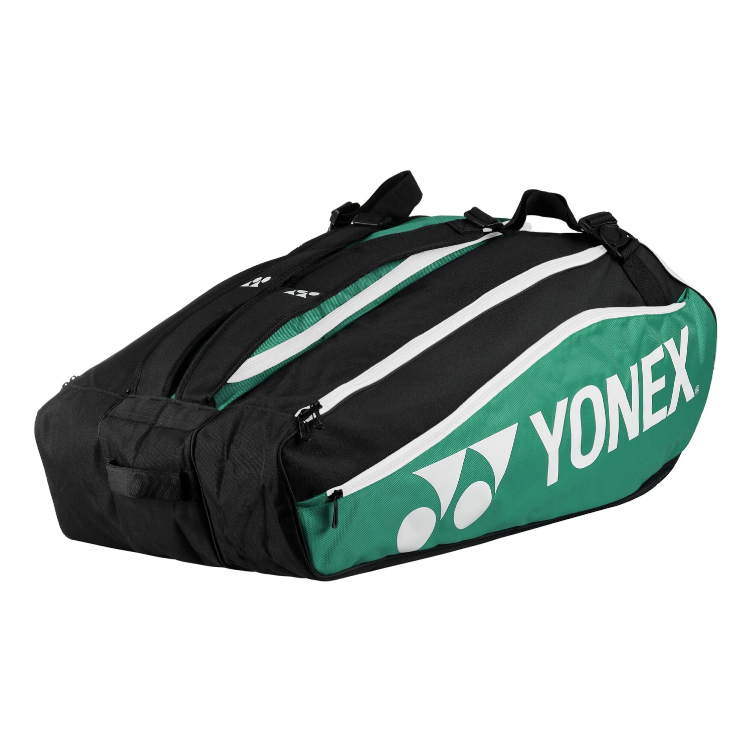 YONEX Club Line Racket Bag Schlägertasche 12er - Grün, Schwarz – Bild 8
