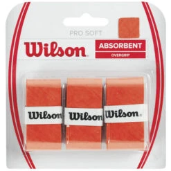 Wilson Soft Overgrip 3er Pack - Orange