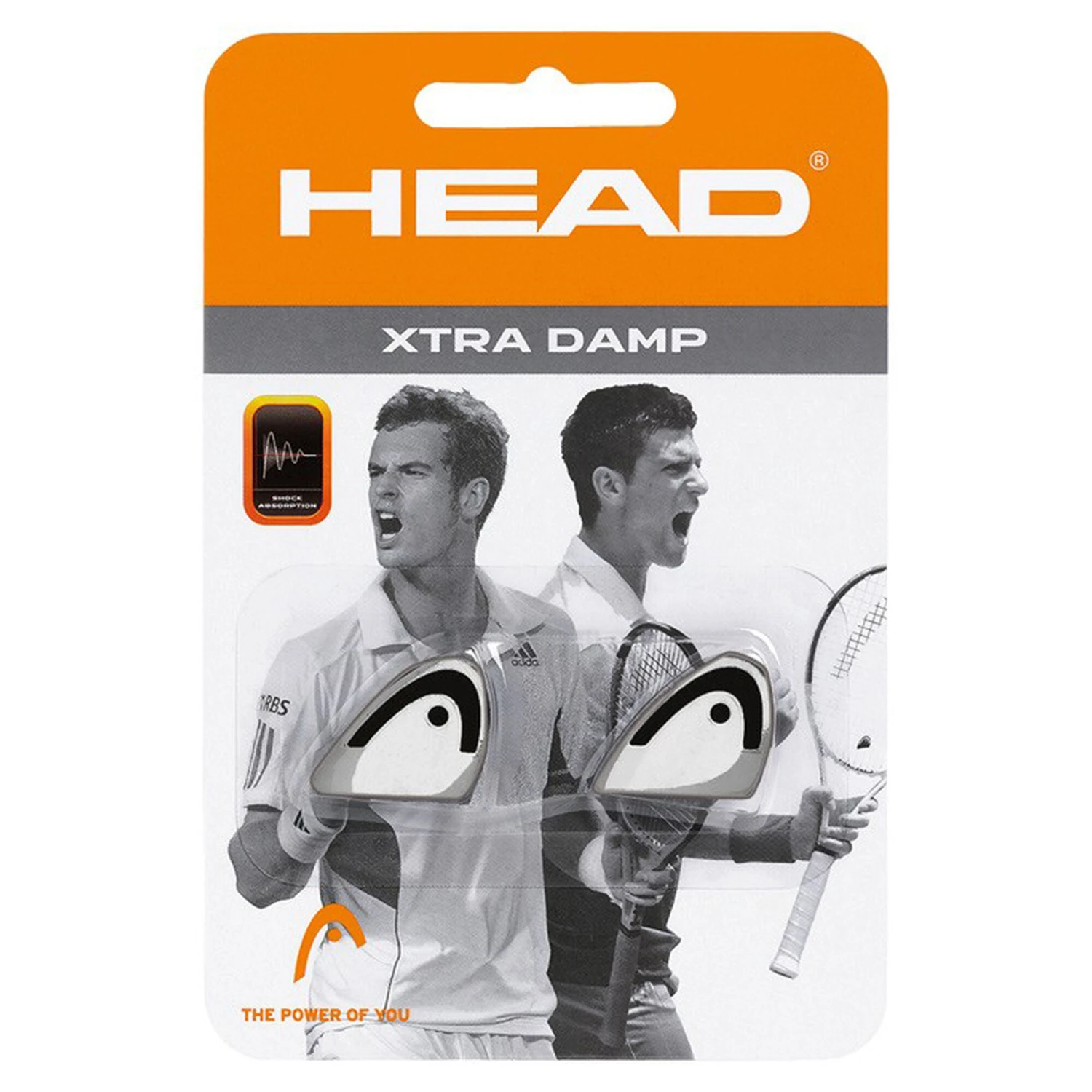 Head Xtra Damp Pack Dämpfer 2er Pack - Weiß