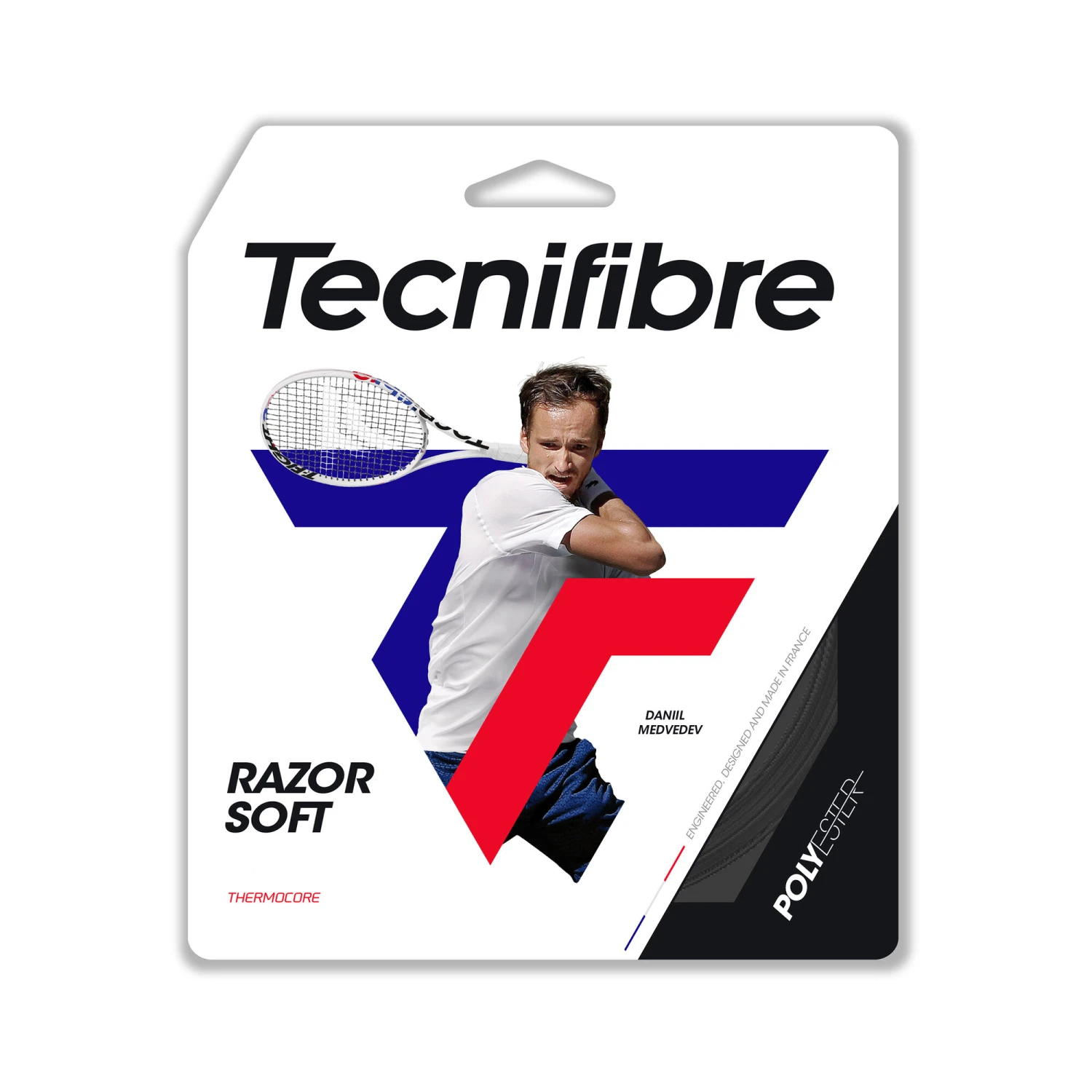 TECNIFIBRE Razor Soft 12m Saitenset - Grau