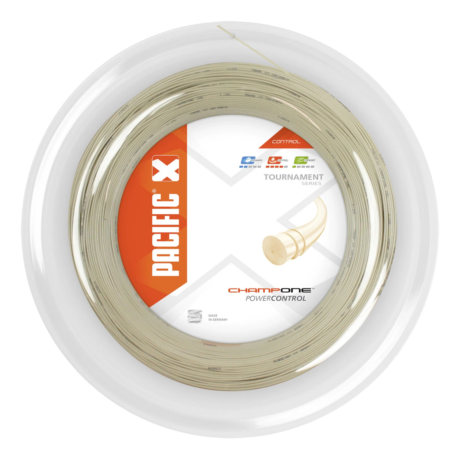 PACIFIC Champ One Saitenrolle 200m - Nude