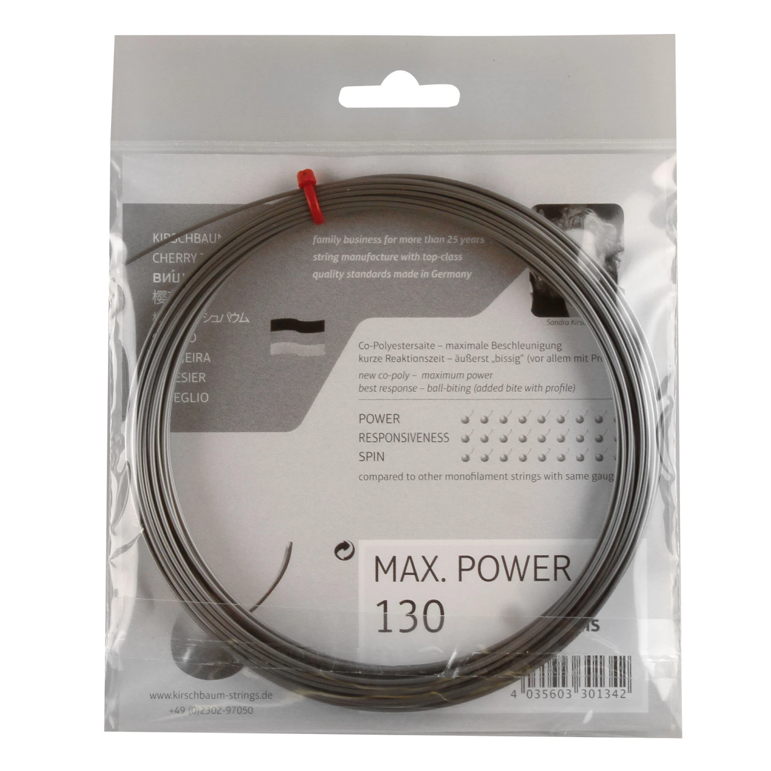Max Power Saitenset 12m - Anthrazit