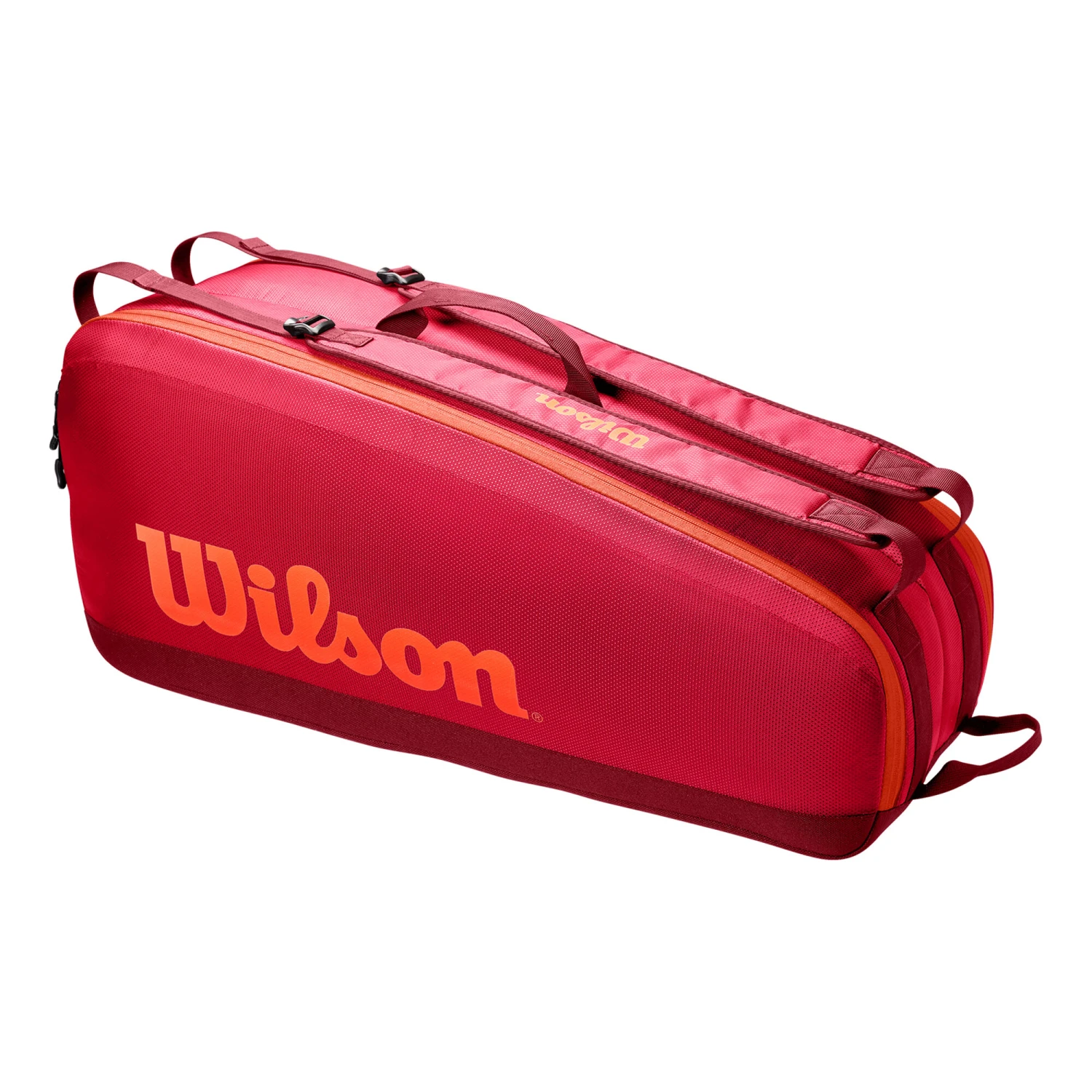 Wilson Tour Schlägertasche 6er - Rot, Orange – Bild 2