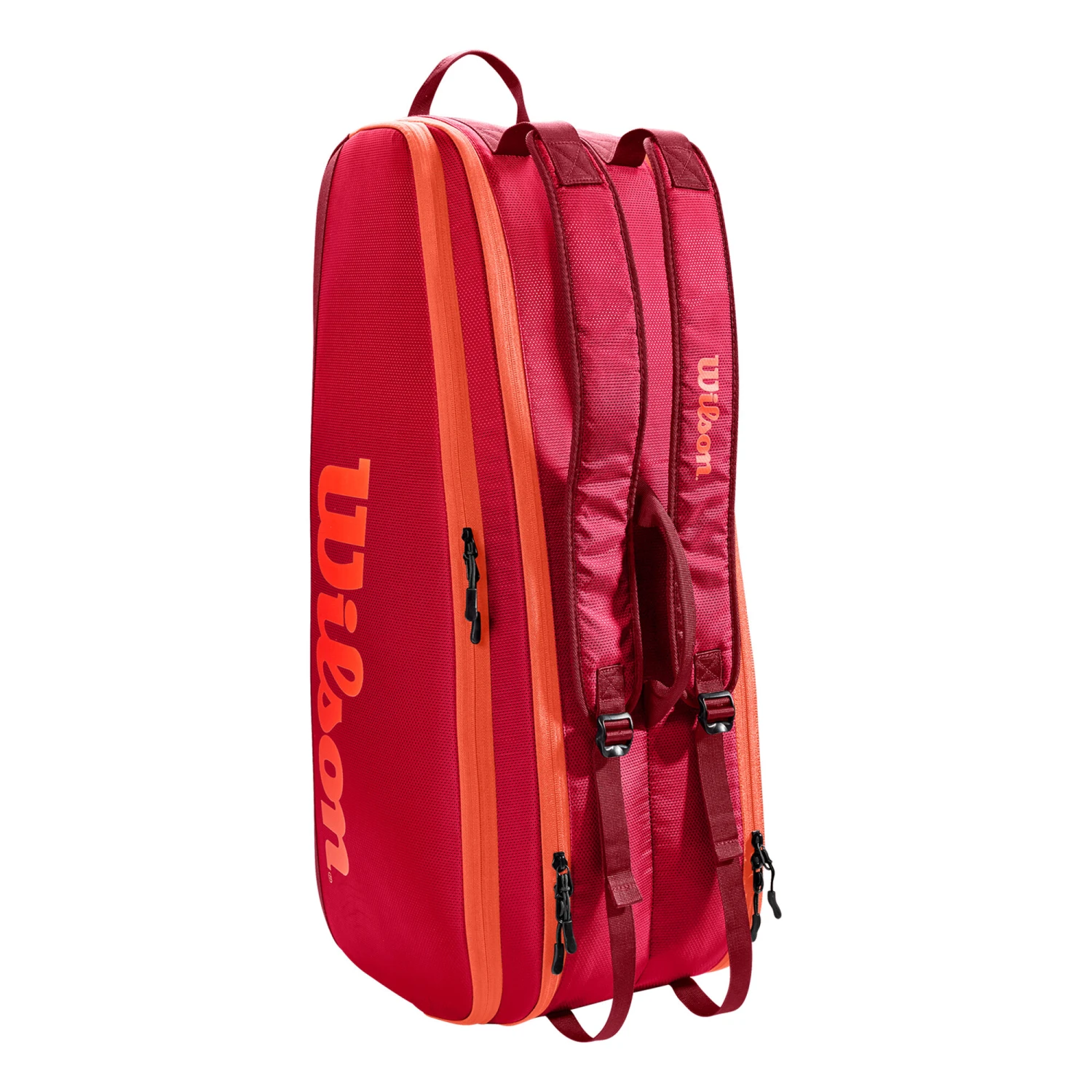 Wilson Tour Schlägertasche 6er - Rot, Orange – Bild 3