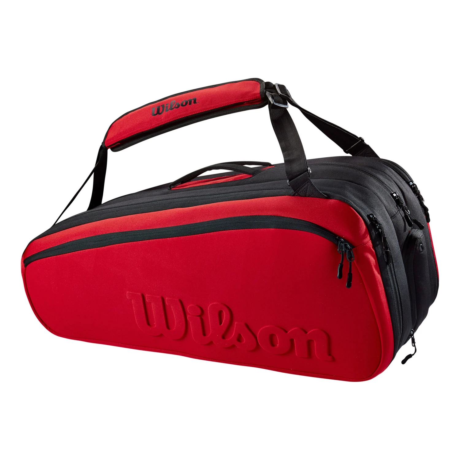 Wilson Clash Super Tour Schlägertasche 15er - Rot – Bild 11