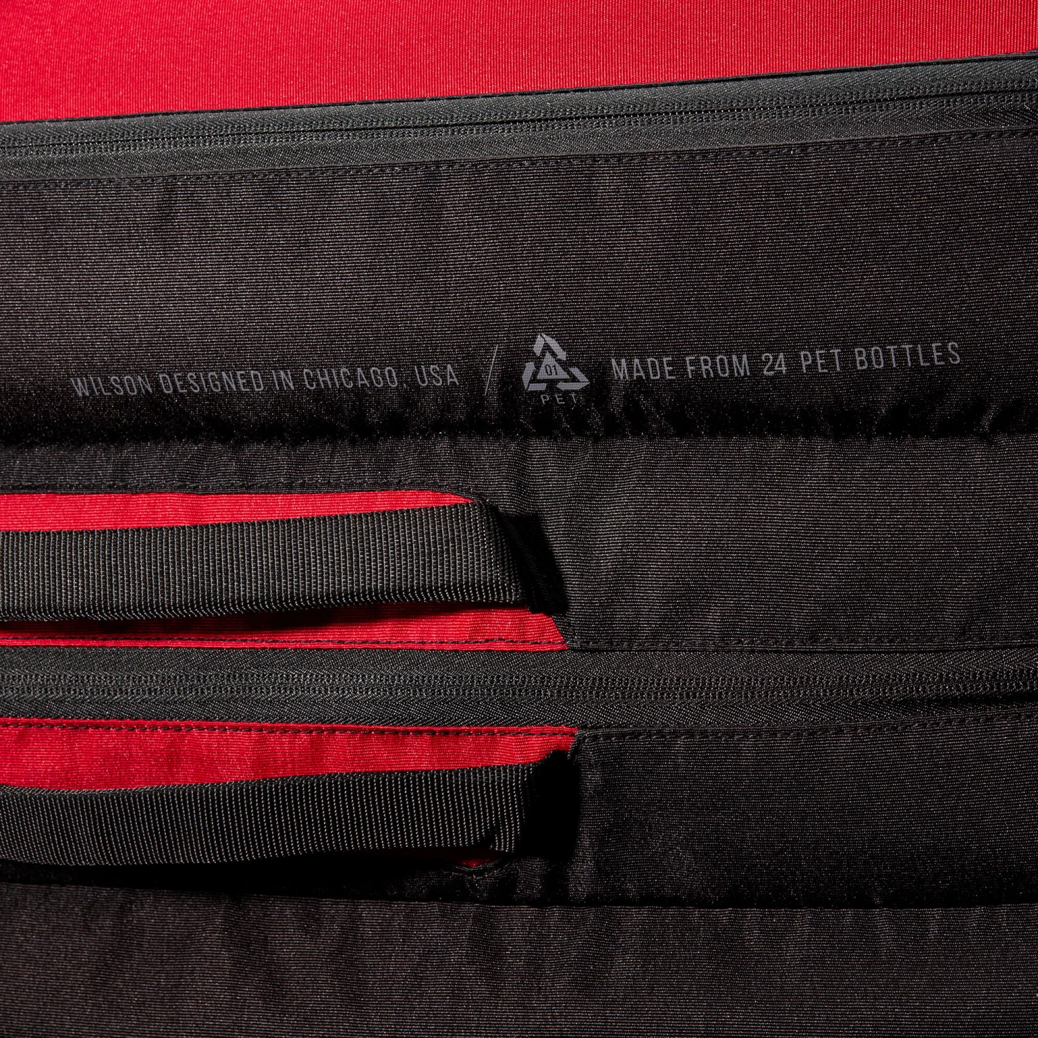 Wilson Clash Super Tour Schlägertasche 15er - Rot – Bild 7