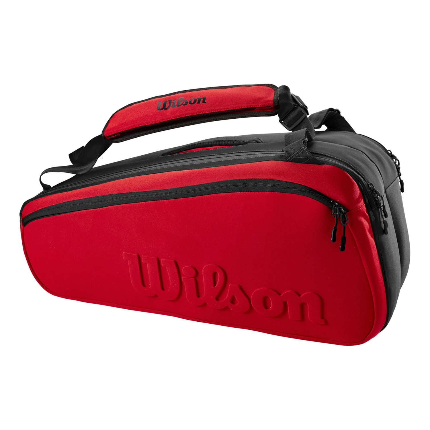 Wilson Clash Super Tour Schlägertasche 9er - Rot – Bild 3