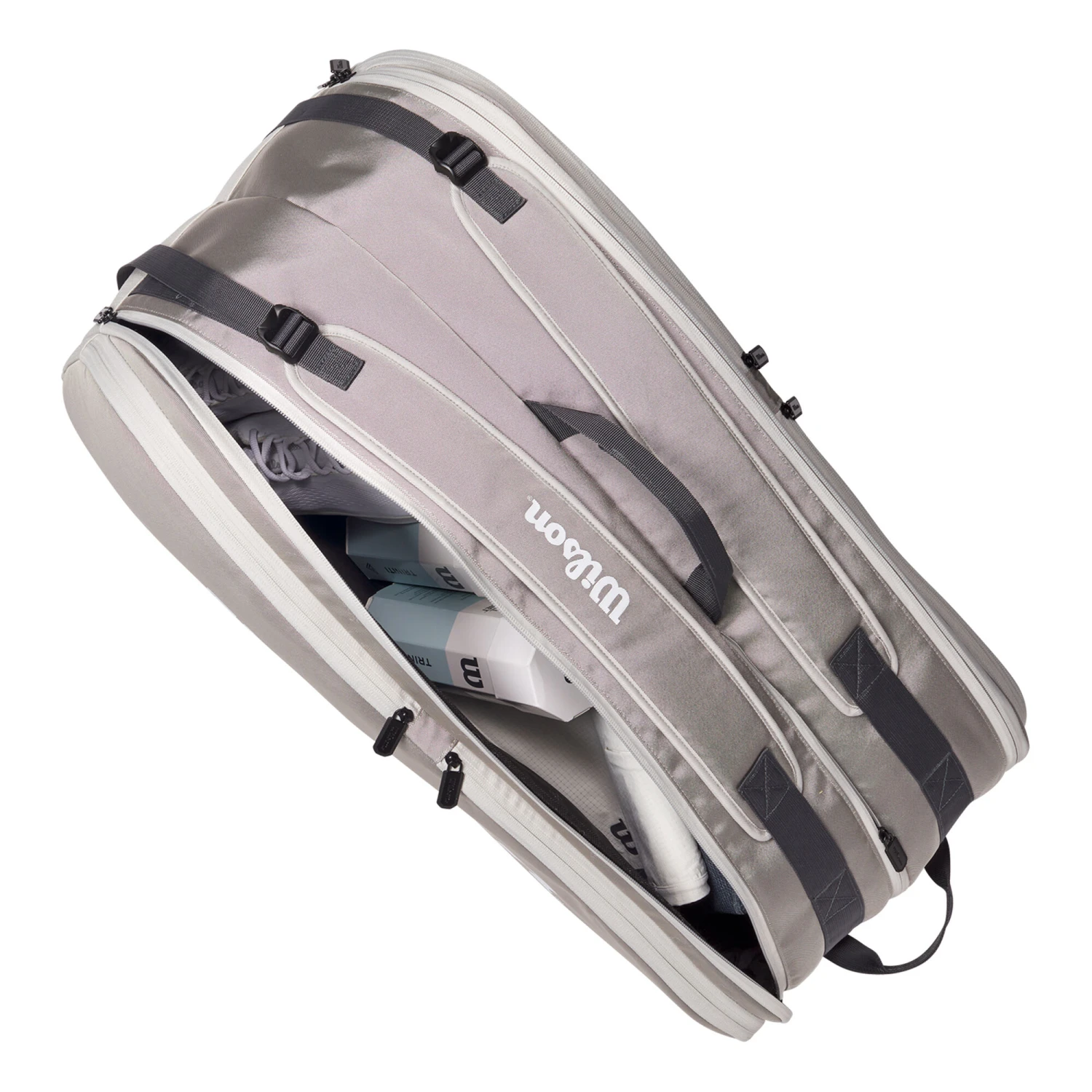 Wilson Tour Schlägertasche 12er - Grau – Bild 6