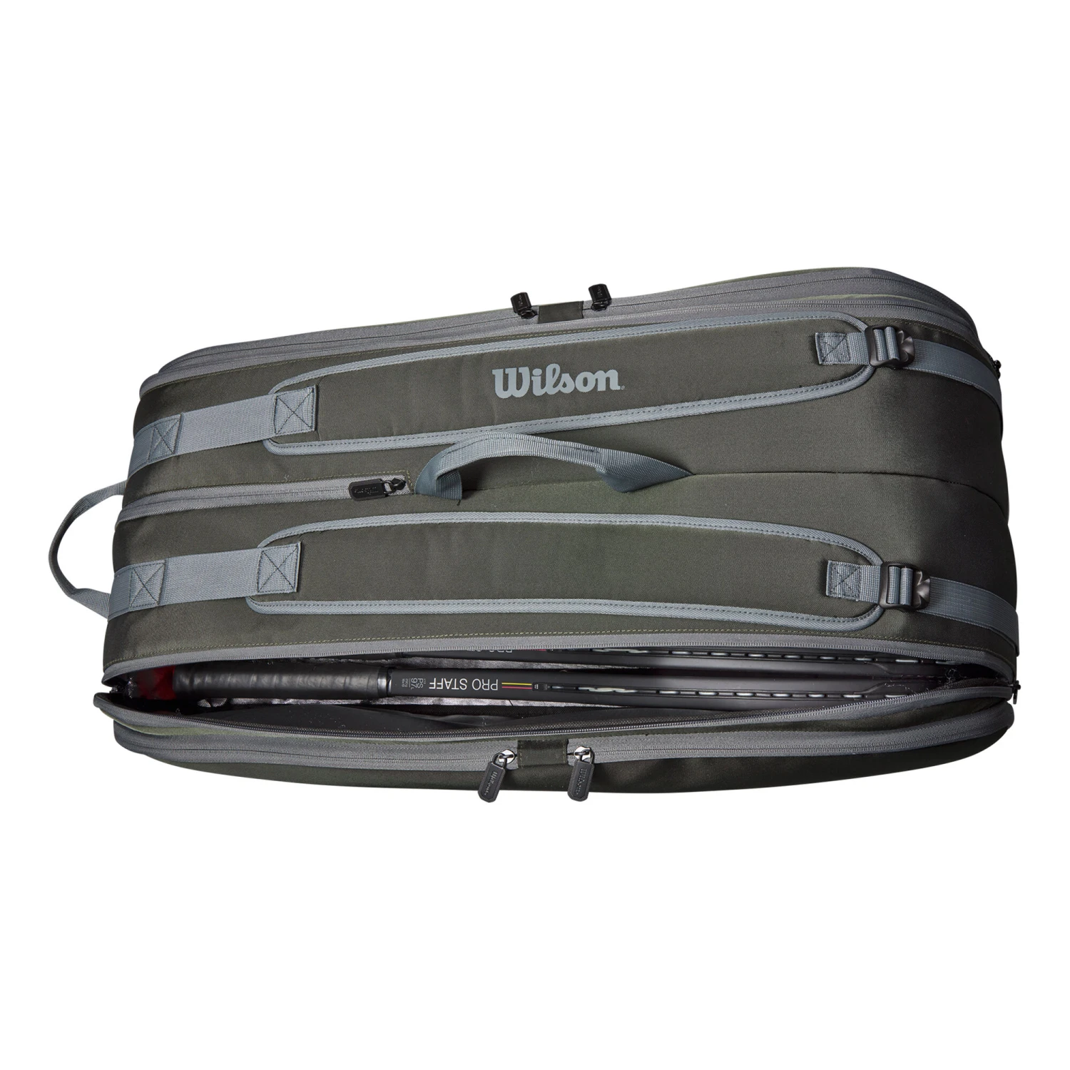 Wilson Tour Schlägertasche 12er - Dunkelgrün – Bild 5