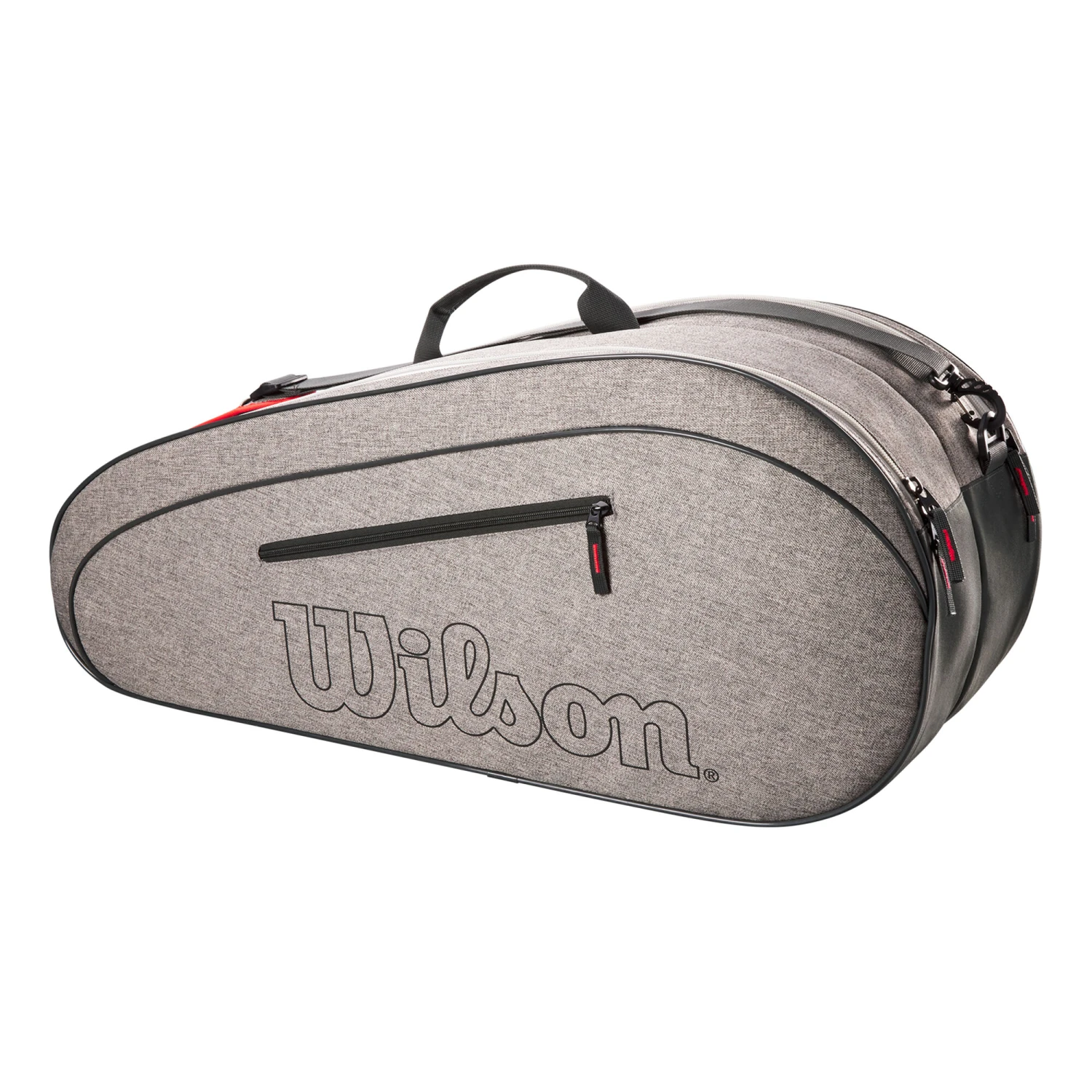 Wilson Team Schlägertasche 6er - Grau – Bild 7