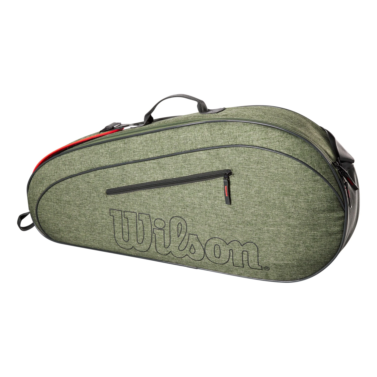 Wilson Team Schlägertasche 3er - Grün – Bild 3