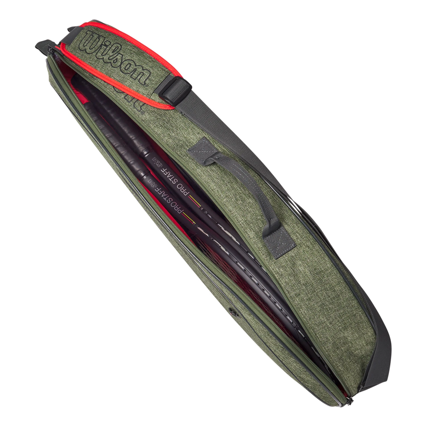 Wilson Team Schlägertasche 3er - Grün – Bild 4