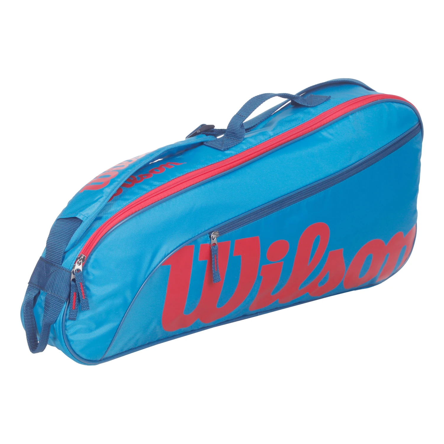 Wilson Junior Schlägertasche 3er - Blau, Orange – Bild 6