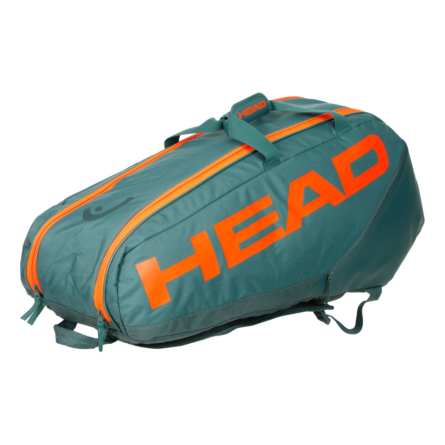Head Pro Racquet Bag L Schlägertasche - Grün, Orange – Bild 3