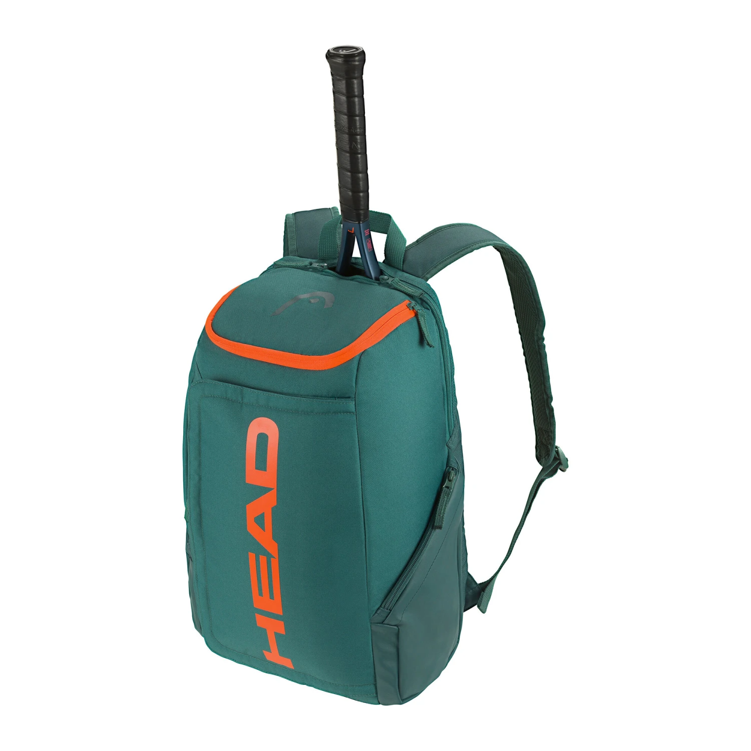 Head Pro 28L Rucksack - Grün, Orange – Bild 2
