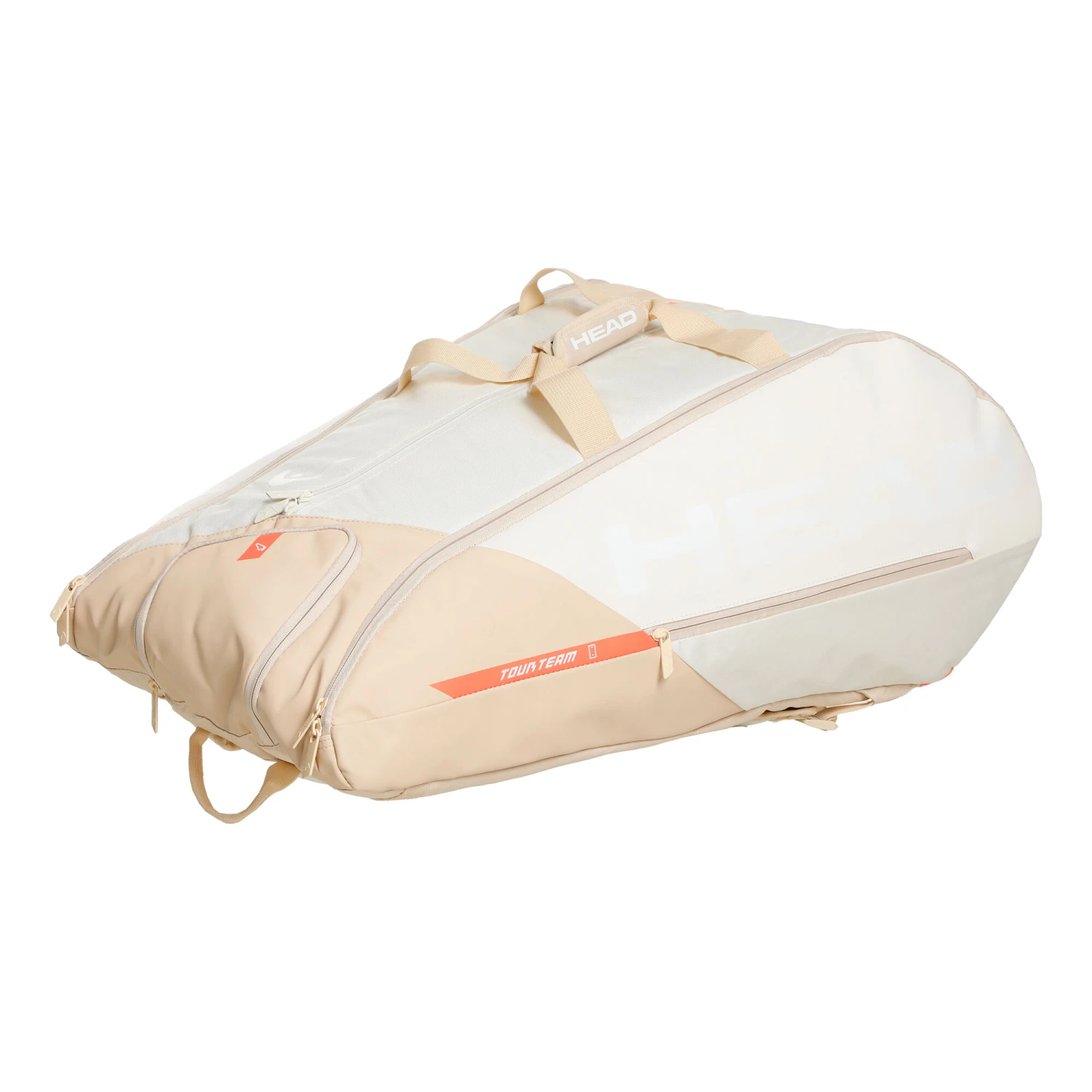Head Tour Racquet Bag XL Schlägertasche - Weiß, Koralle – Bild 7