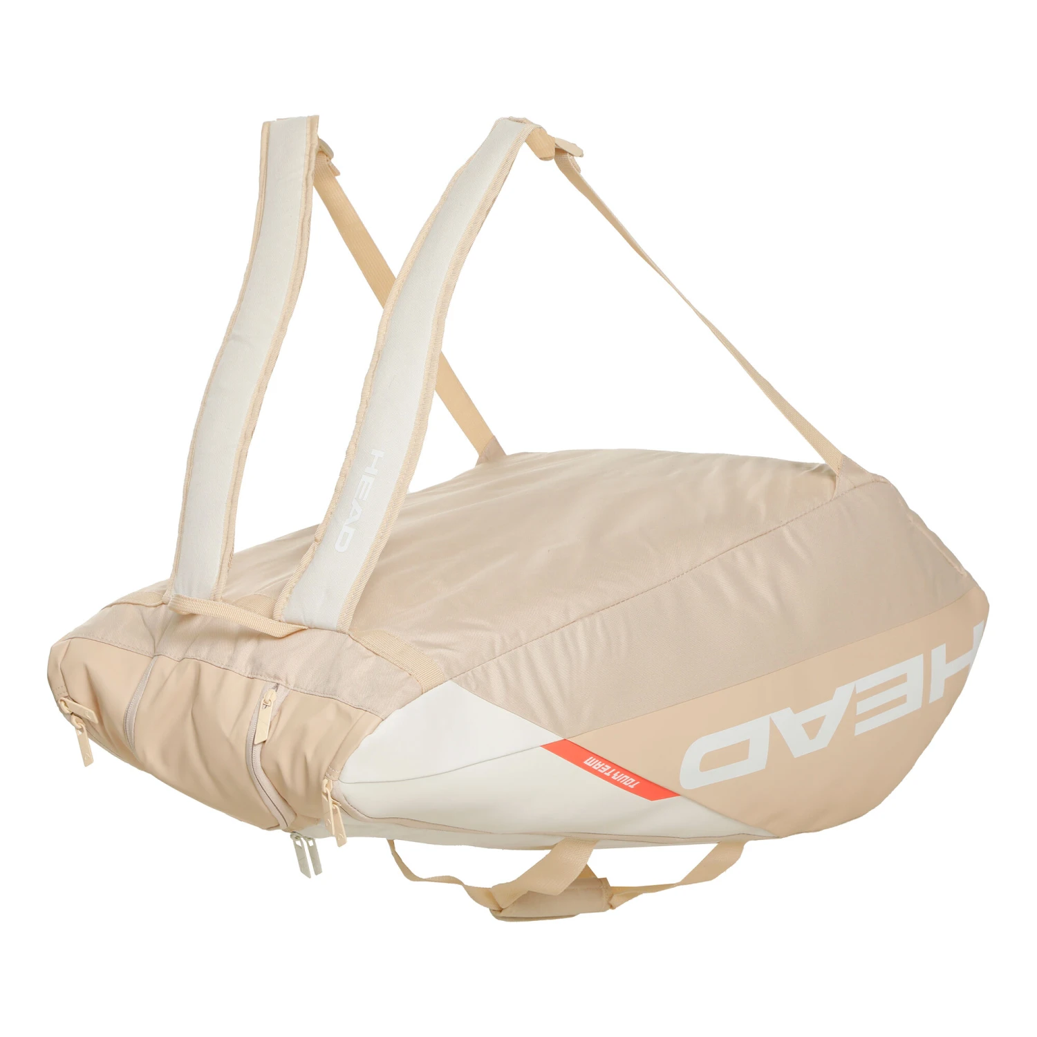 Head Tour Racquet Bag XL Schlägertasche - Weiß, Koralle – Bild 2