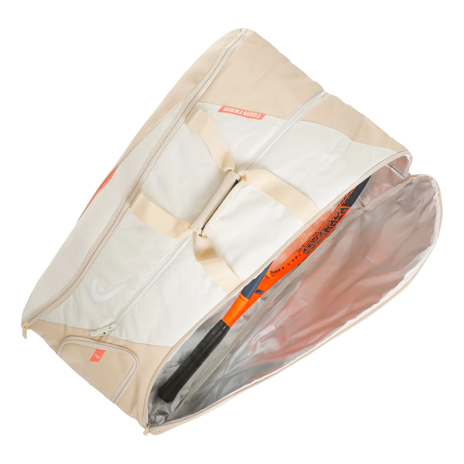 Head Tour Racquet Bag XL Schlägertasche - Weiß, Koralle – Bild 8